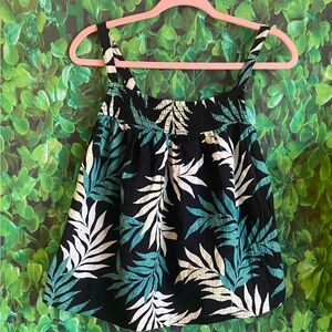 New - 2-Piece Green & Black Short Set